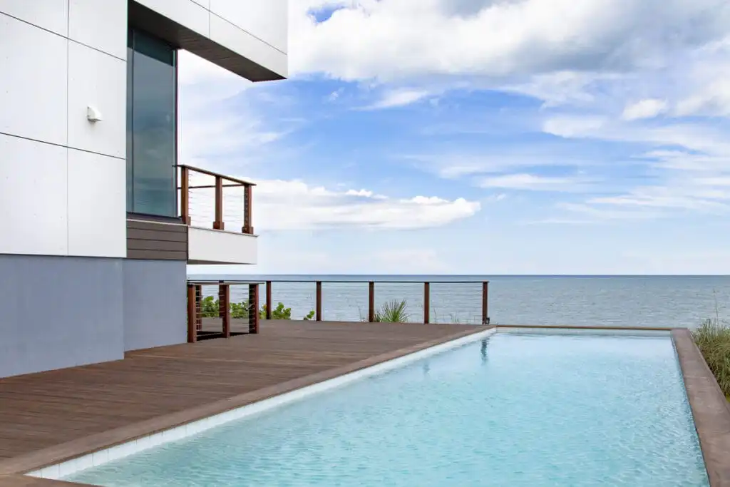 Oceanfront Pool Construction vs. Inland: How Coastal Conditions Change the Build Process